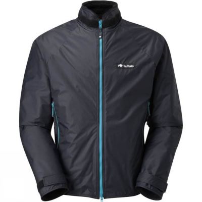 Chaquetas Buffalo Belay Hombre Negras / Azules - Chile LXJ036981